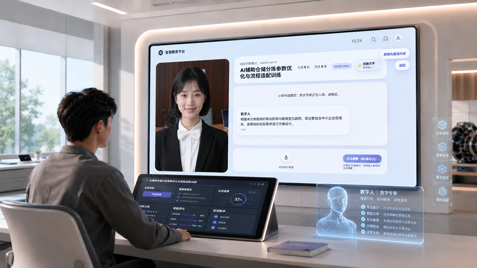 妙课AI数字化能力演训与智能教学环境